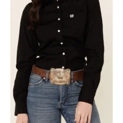 Cinch Women's Western Weave Pocket Shirt 6 Cinch Women's Western Weave Pocket Shirt -Default Template 4 2000176197 001 P3