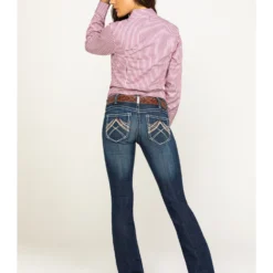 Ariat Women's Rosy Whipstitch Boot Cut Jeans