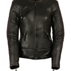 Milwaukee Leather Women's Concealed Carry Embroidered Phoenix Leather Jacket - 4X