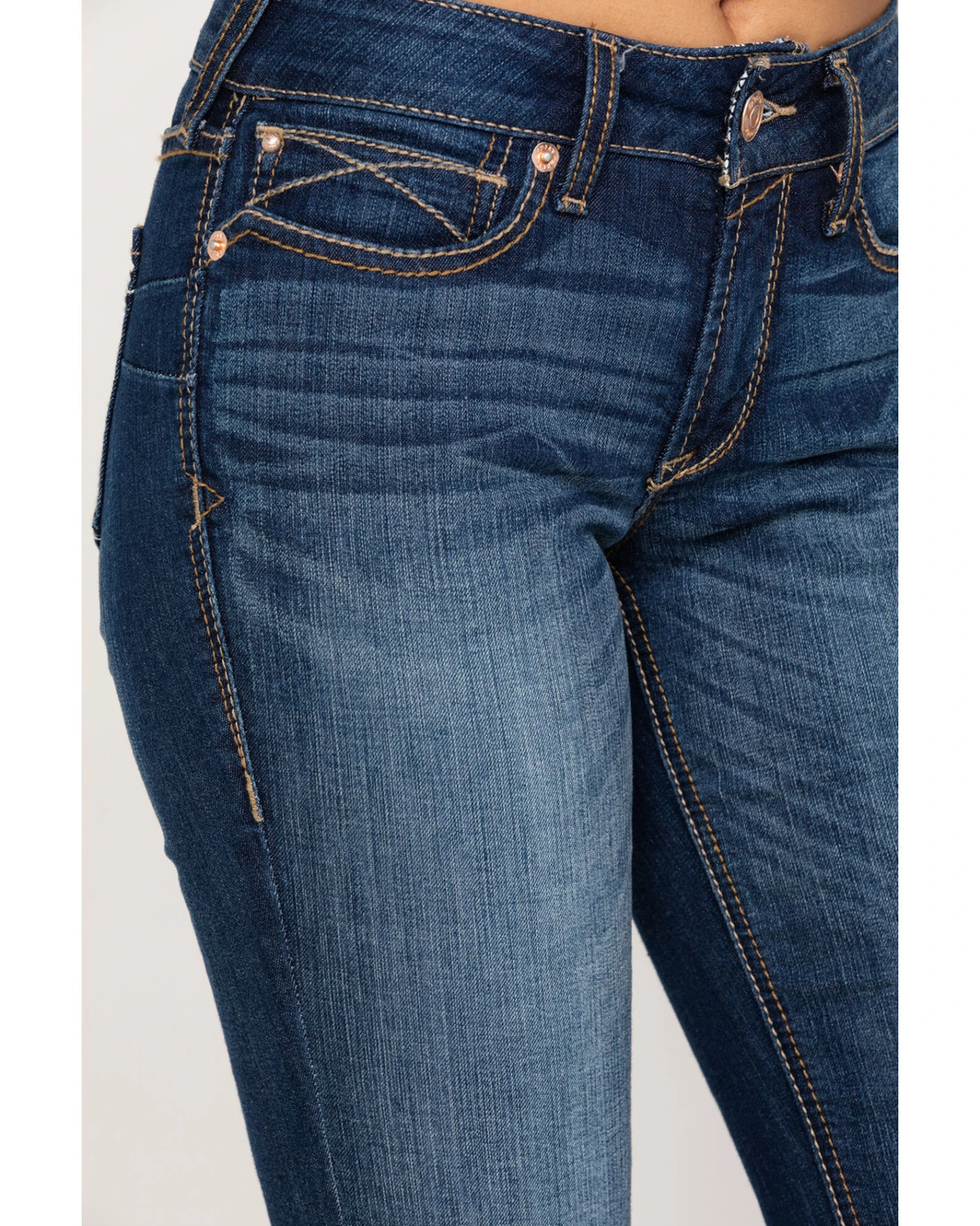 Ariat Women's R.E.A.L. Perfect Rise Stretch Rosa Bootcut Jeans 6 Ariat Women's R.E.A.L. Perfect Rise Stretch Rosa Bootcut Jeans - Image 6