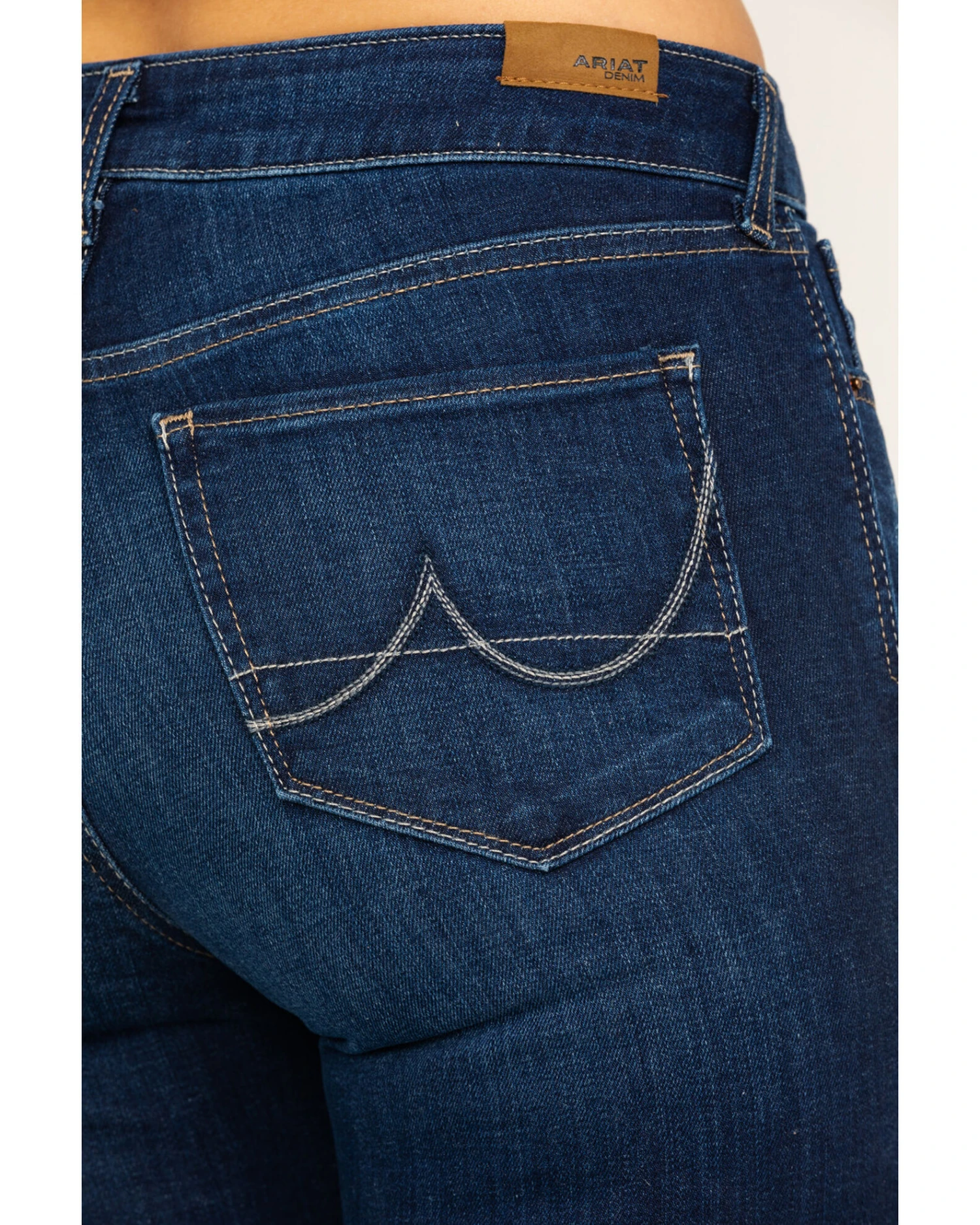 Ariat Women's Dark Ultra Stretch Flare Katie Jeans 4 Ariat Women's Dark Ultra Stretch Flare Katie Jeans - Image 4