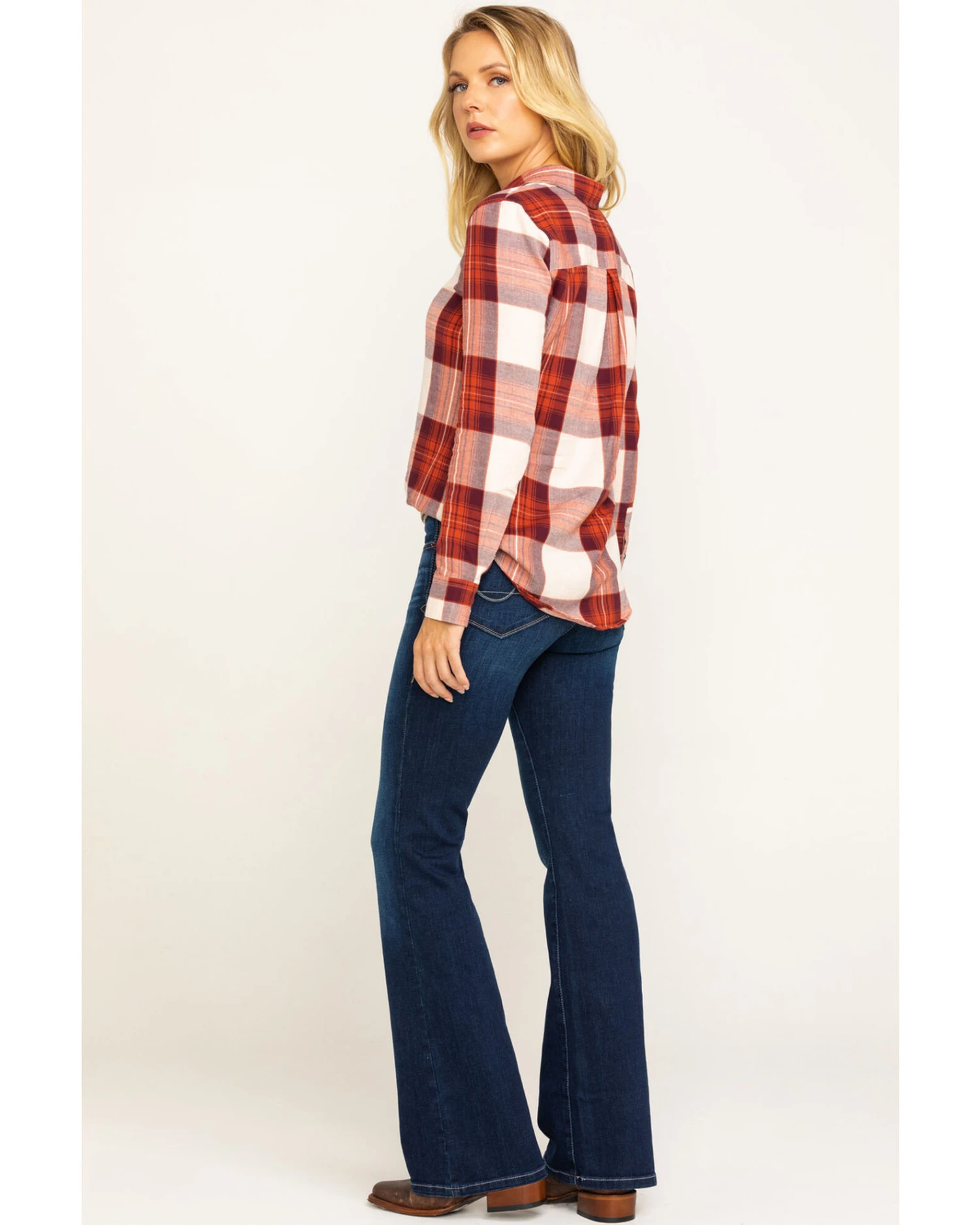 Ariat Women's Dark Ultra Stretch Flare Katie Jeans 5 Ariat Women's Dark Ultra Stretch Flare Katie Jeans - Image 5