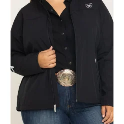 Ariat Women's Softshell Team Jacket - Plus -Default Template 4 2000282425 400 P4