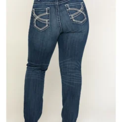 Ariat Women's R.E.A.L. Dresden Ivy Stackable Straight Jeans- Plus