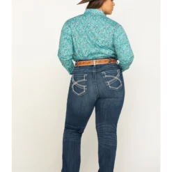 Ariat Women's R.E.A.L. Dresden Ivy Stackable Straight Jeans- Plus -Default Template 4 2000285768 400 P5