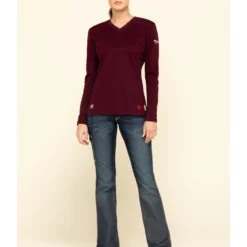 Ariat Women's Rebar Mid Rise Durastretch Riveter Work Bootcut Jeans