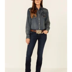 Kimes Ranch Women's Dark Wash Audrey Bootcut Jeans 