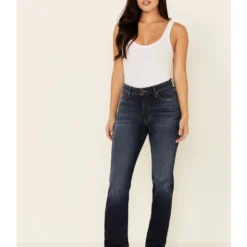 Kimes Ranch Women's Dark Wash Sarah Slim Bootcut Jeans