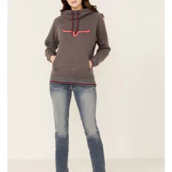 Kimes Ranch Women's Two-Scoops Logo Hoodie Sweatshirt -Default Template 4 2000326218 022 P4