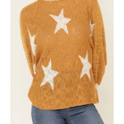 Wishlist Women's Star Print Pullover Sweater  -Default Template 4 2000340770 701 P4