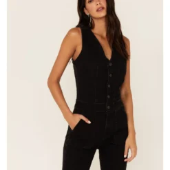 Idyllwind Women's Black Center Stage Jumpsuit -Default Template 4 2000352457 001 P4