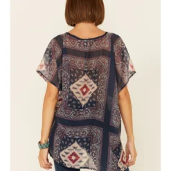 Tasha Polizzi Women's Sahara Tile Print Poncho Top 6 Tasha Polizzi Women's Sahara Tile Print Poncho Top -Default Template 4 2000356690 900 P3