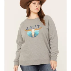 Ariat Women's R.E.A.L. Pacific Steerhead Sweatshirt - Plus