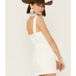 Shyanne Women's Denim Button Mini Dress -Default Template 4 2000358488 100 P3