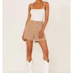 Wrangler Women's Modern A Line Shorts -Default Template 4 2000358522 800 P3