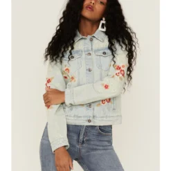 Stetson Women's Embroidered Floral Denim Jacket  -Default Template 4 2000358885 400 P3