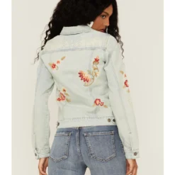 Stetson Women's Embroidered Floral Denim Jacket  -Default Template 4 2000358885 400 P4