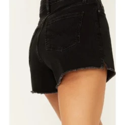 Idyllwind Women's Outlaw Vintage Wash Raw Edge Hem Denim Shorts -Default Template 4 2000358961 001 P4