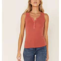 Idyllwind Women's Hillside Road Henley Tank