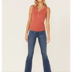 Idyllwind Women's Hillside Road Henley Tank -Default Template 4 2000359118 644 P4