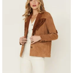 Idyllwind Women's Lena Belle Suede Fringe Jacket -Default Template 4 2000359625 250 P5