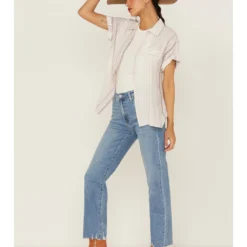 North River Women's Crinkle Ryn Stripe Short Sleeve Shirt 7 North River Women's Crinkle Ryn Stripe Short Sleeve Shirt -Default Template 4 2000362723 103 P4