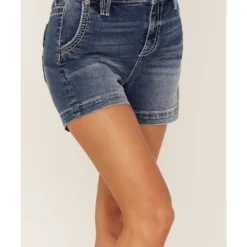 Miss Me Women's Sailor Flap Pocket Denim Jean Shorts -Default Template 4 2000364473 400 P4