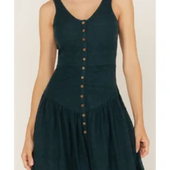 Shyanne Women's Drop Waist Lace Button Front Maxi Dress  -Default Template 4 2000364749 443 P3