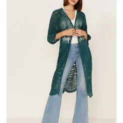 Shyanne Women's Geo Lace Kimono