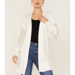 Shyanne Women's Lace Knit Cardigan Sweater