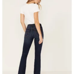 Cleo + Wolf Women's Dark Wash Stretch High Rise Modern Bootcut Jeans 6 Cleo + Wolf Women's Dark Wash Stretch High Rise Modern Bootcut Jeans -Default Template 4 2000364992 400 P3