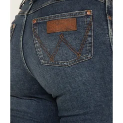 Wrangler Retro Women's Medium Wash High Rise Jana Flare Jeans -Default Template 4 2000365217 400 P3