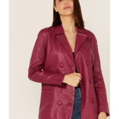 Mauritus Leather Women's Flora RF Leather Blazer