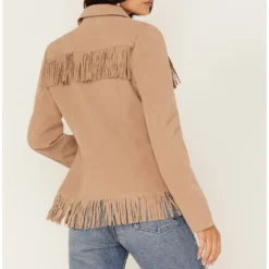 Fornia Women's Fringe Faux Leather Fringe Zip Jacket 7 Fornia Women's Fringe Faux Leather Fringe Zip Jacket -Default Template 4 2000371795 250 P4