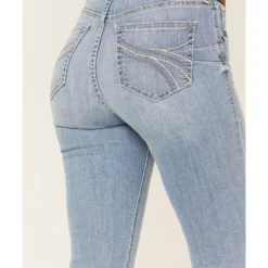 Ariat Women's R.E.A.L. Light Wash High Rise Felicity Stretch Bootcut Jeans -Default Template 4 2000372255 400 P4