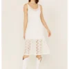 Sadie & Sage Women's Kailani Crochet Knit Midi Dress