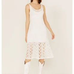 Sadie & Sage Women's Kailani Crochet Knit Midi Dress