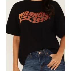 Wrangler Women's Est 1947 Fire Logo Graphic Girlfriend Tee -Default Template 4 2000372602 001 P3