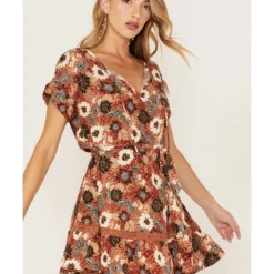 Shyanne Women's Floral Print Ruffle Dress