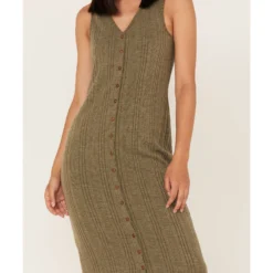 Cleo + Wolf Women's Ribbed Tank Midi Dress 6 Cleo + Wolf Women's Ribbed Tank Midi Dress -Default Template 4 2000373299 370 P3