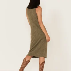 Cleo + Wolf Women's Ribbed Tank Midi Dress 7 Cleo + Wolf Women's Ribbed Tank Midi Dress -Default Template 4 2000373299 370 P4