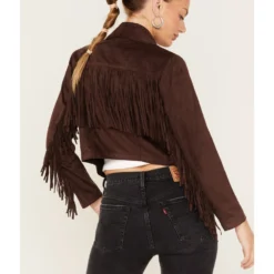 Shyanne Women's Fringe Faux Suede Jacket -Default Template 4 2000373358 240 P4