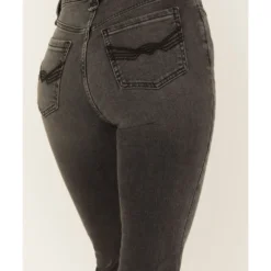 Idyllwind Women's Twelve South Wash Down High Risin Lace-Up Bootcut Jeans 7 Idyllwind Women's Twelve South Wash Down High Risin Lace-Up Bootcut Jeans -Default Template 4 2000373408 020 P4