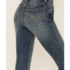 Idyllwind Women's Belmont Medium Wash High Risin' Seamed Front Sanding Bootcut Jeans -Default Template 4 2000373413 414 P4