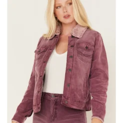 Idyllwind Women's Sherpa Lined Corduroy Jacket