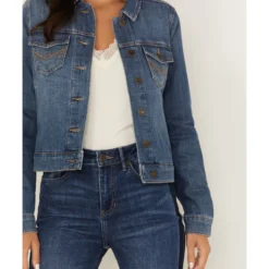 Idyllwind Women's Signature Classic Denim Jacket  -Default Template 4 2000373421 414 P3