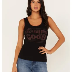 Idyllwind Women's Damn Good Graphic Trustie Tank Top