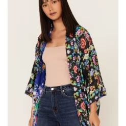 Johnny Was Women's Ella Floral Reversible Kimono