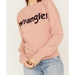 Wrangler Retro Women's Embroidered Logo Sweatshirt 6 Wrangler Retro Women's Embroidered Logo Sweatshirt -Default Template 4 2000374076 681 P3