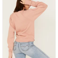 Wrangler Retro Women's Embroidered Logo Sweatshirt 7 Wrangler Retro Women's Embroidered Logo Sweatshirt -Default Template 4 2000374076 681 P4